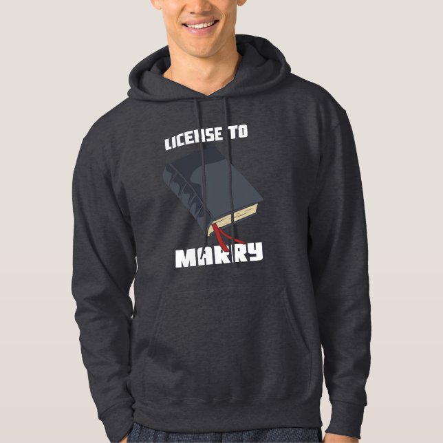 Eheschließungsermächtigung Hoodie (Vorderseite)