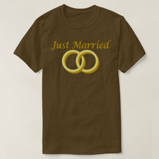Eheschließungsringe T-Shirt (Design vorne)