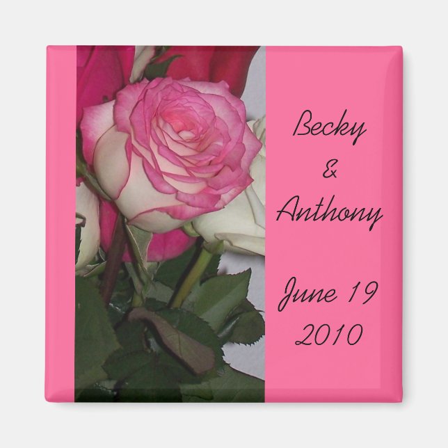 Eheschließungssatz Magnet (Vorne)