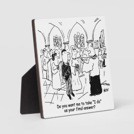 Ehestimmen - ich tue das als letzte Antwort Fotoplatte