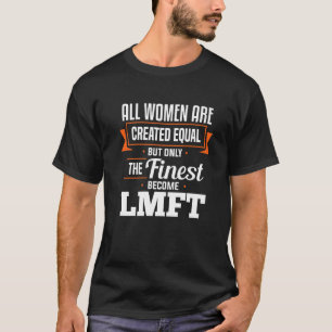 Ehetherapeut für Frauen im LMFT-Format T-Shirt