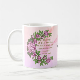 Eheverse Hochzeit Tasse
