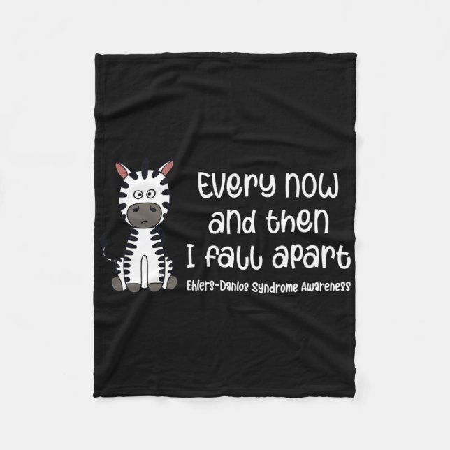 Ehlers Danlos Bewusstsein - hin und wieder scheiße Fleecedecke (Vorderseite)