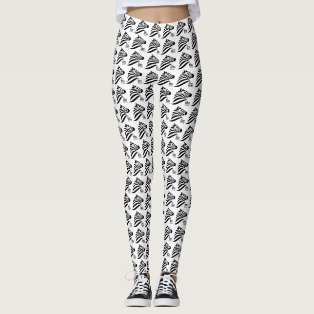 Ehlers-Danlos Gesellschafts-offizielle gemusterte Leggings (Vorderseite)