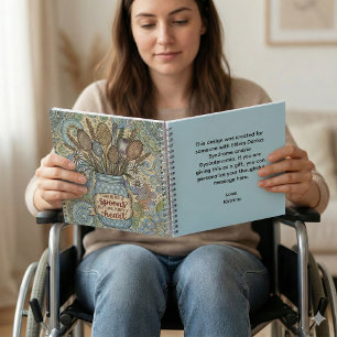 Ehlers Danlos Spoonie Spiralblock Notizbuch