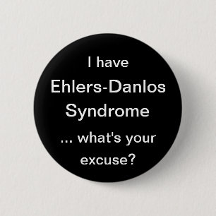 Ehlers Danlos Syndrom Button