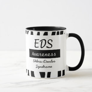 Ehlers-Danlos Syndrom EDS-Bewusstsein Kaffee-Tasse Tasse
