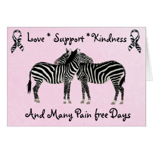 Ehlers-Danlos-Syndrom EDS Zebra Support Card
