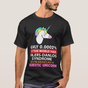 Ehlers Danlos Syndrom - majestätisches Einhorn T-Shirt