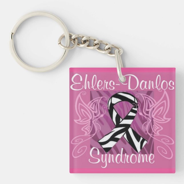 "Ehlers-Danlos Syndrom-" Schlüsselanhänger (Vorderseite)