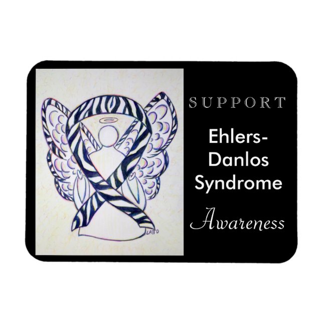 Ehlers-Danlos Syndrom Sensibilisierung Angel Magne Magnet (Horizontal)