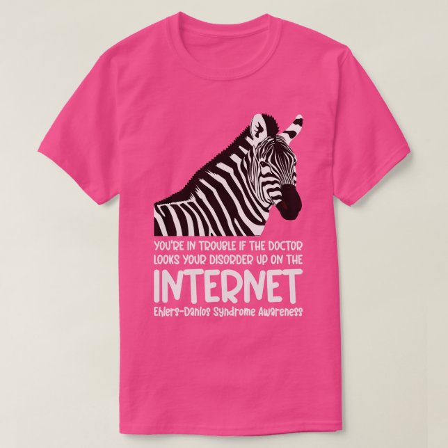 Ehlers Danlos Syndrom T-Shirt (Design vorne)