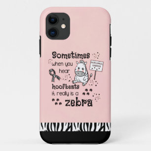 Ehlers-Danlos Syndrom Zebra Bewusstsein Case-Mate iPhone Hülle