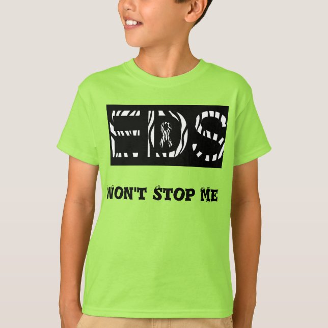 Ehlers Danlos Syndrome Boys Shirt (Vorderseite)