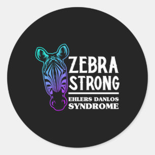 Ehlers Danlos Warrior Eds Ehlers Danlos Syndrom A Runder Aufkleber