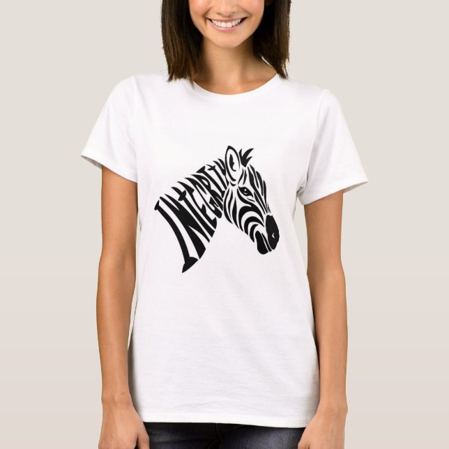 Ehlers Danlos Zebra-Integrität T-Shirt (Vorderseite)