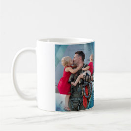 Ehre deinen militärischen Vater als Sondervatertag Kaffeetasse