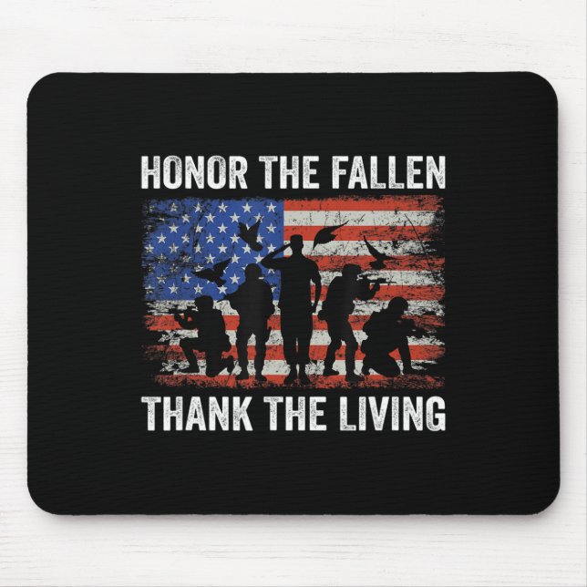 Ehre der gefallenen Dankbarkeit an die Lebenssolda Mousepad (Vorne)