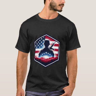 Ehre der gefallenen Veteran Themed Military Suppor T-Shirt