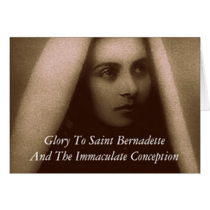 Ehre der heiligen Bernadette