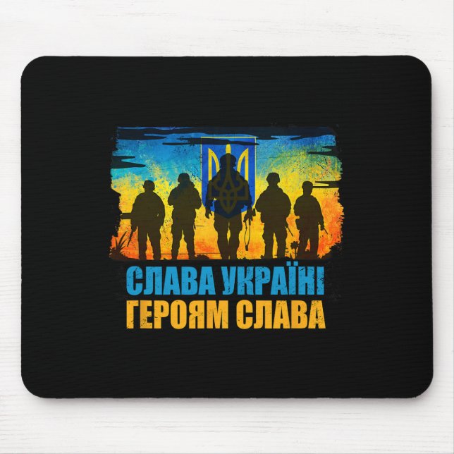 Ehre der Ukraine, Ehre den Helden Mousepad (Vorne)