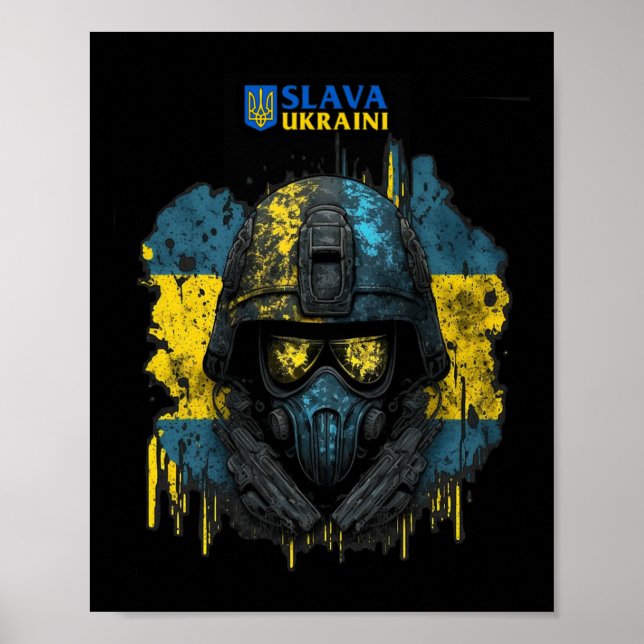 Ehre der Ukraine Poster (Vorne)