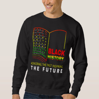Ehre der Vergangenheit, die den Schwarzen Hist in Sweatshirt