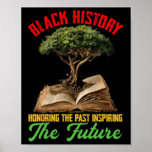 Ehre der Vergangenheit, die zukunftsweisende afrik Poster