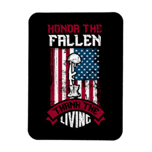 Ehre die Gefallenen, danke dem Lebenden Patrioti Magnet