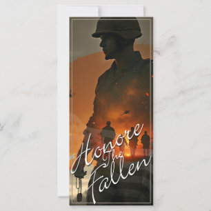 Ehre die Toten - vergiss nicht, ihr Opfer zu begeh