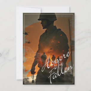 Ehre die Toten - vergiss nicht, ihr Opfer zu begeh