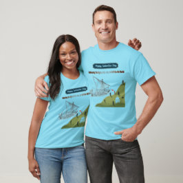 Ehre für Columbus blauer Horizont T-Shirt