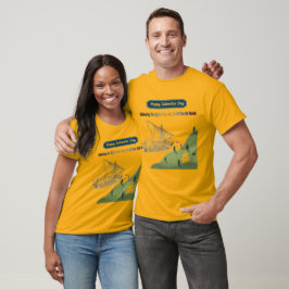 Ehre für Columbus Gold T-Shirt