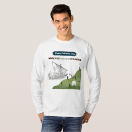 Ehre für Columbus weiß T-Shirt
