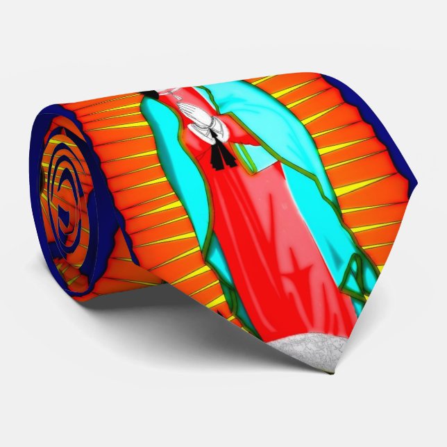 Ehre für unsere Dame von Guadalupe Krawatte (Gerollt)