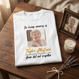 Ehre ihres Gedächtnisses: Erstellen eines Personal T-Shirt