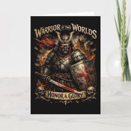 Ehre & Ruhm Feiertagskarte