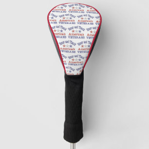 Ehre und Dank an die amerikanischen Veteranen Golf Headcover