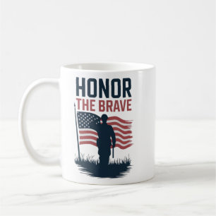 Ehren der tapferen Veteranen geben T - Shirt Kaffeetasse