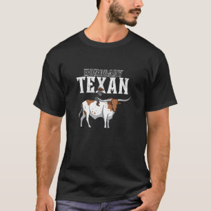 Ehren-Texaner, lustiger texanischer Cowboy-Gürtelt T-Shirt