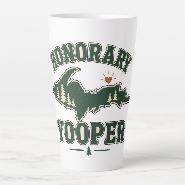 Ehren-Yooper - Oberhalb der Halbinsel Michigan Milchtasse (Vorderseite)