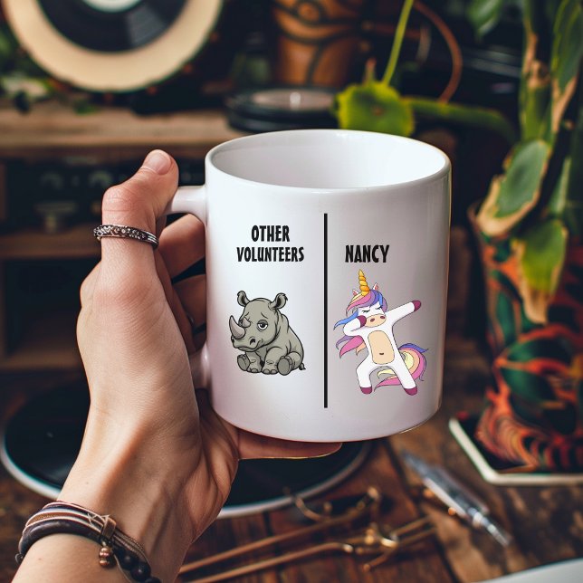 Ehrenamtliches Geschenk, Lustiger Freiwilliger, Be Kaffeetasse (Von Creator hochgeladen)