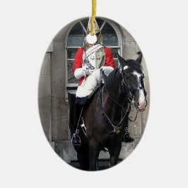 Ehrengarde für das Pferd London Keramik Ornament