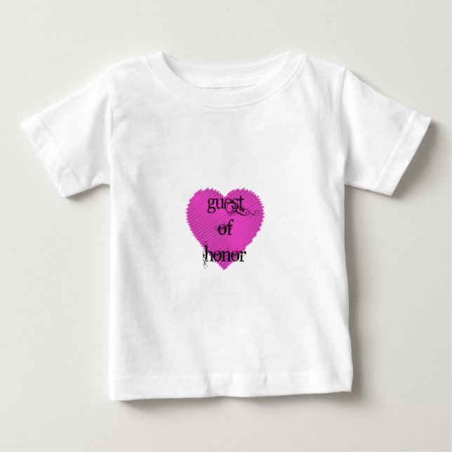 Ehrengast Baby T-shirt (Vorderseite)