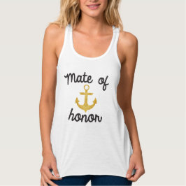 Ehrengattung: Nautisches Anker-T-Shirt Tank Top