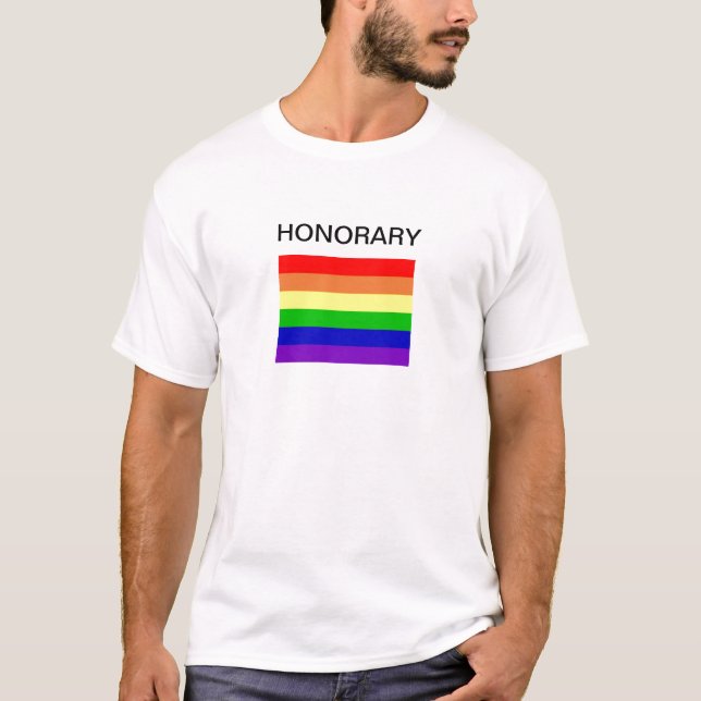 Ehrenhomosexuelles T-Shirt (Vorderseite)