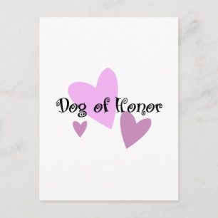 Ehrenhund Postkarte