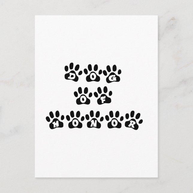 Ehrenhund Postkarte (Vorderseite)