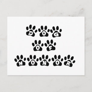 Ehrenhund Postkarte