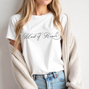 Ehrenjungfer-Shirt – Elegantes Brautparty-T-Shirt Tri-Blend Shirt